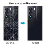 Cover posteriore originale in ceramica con copriobiettivo per ZTE Axon 40 Ultra Space Edition A2023P., For ZTE Axon 40 Ultra Space Edition