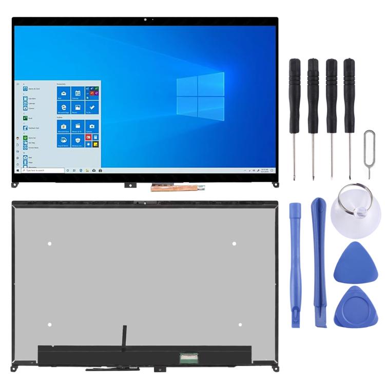 Per Lenovo IdeaPad Flex 5-15ITL05 5-15IIL05 82HT Schermo LCD da 15,6 pollici a 30 pin con digitalizzatore, assemblaggio completo