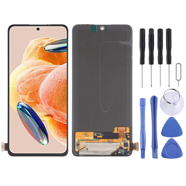Schermo LCD AMOLED originale con digitalizzatore per Xiaomi Redmi Note 12 Pro 4G, assemblaggio completo., For Xiaomi Redmi Note 12 Pro 4G(Original)