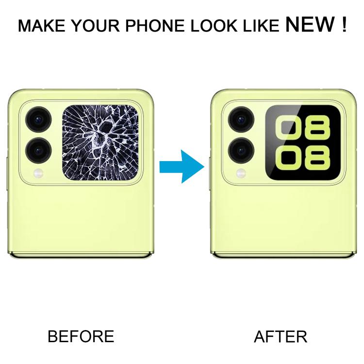 Schermo secondario LCD originale con digitalizzatore, assemblaggio completo, per Huawei Nova Flip., For Huawei Nova Flip(Original)