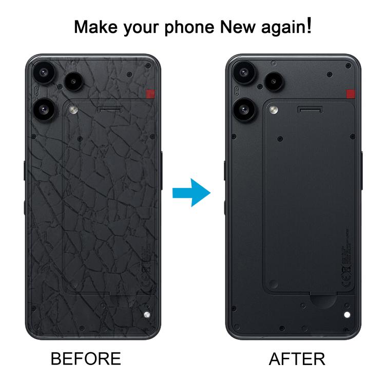 Cover posteriore in vetro originale For Nothing Phone 3a Lite A001T, For Nothing Phone 3a Lite(Original)