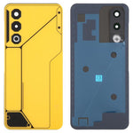 Cover posteriore in vetro originale con copriobiettivo per ZTE Axon 60 Ultra., For ZTE Changxing 60 Ultra(Original)