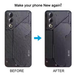 Cover posteriore in vetro originale con copriobiettivo per ZTE Axon 60 Ultra., For ZTE Changxing 60 Ultra(Original)