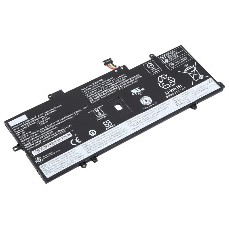 Batteria di ricambio da 3325 mAh per Lenovo Thinkpad X1 Carbon di settima/ottava generazione (2019) modello TP00109A L18C4P71., For Lenovo Thinkpad X1 Carbon 7th/8th gen