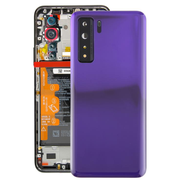 Cover posteriore originale per Huawei P40 Lite 5G con copriobiettivo della fotocamera, For Huawei P40 Lite 5G(with Camera Lens)