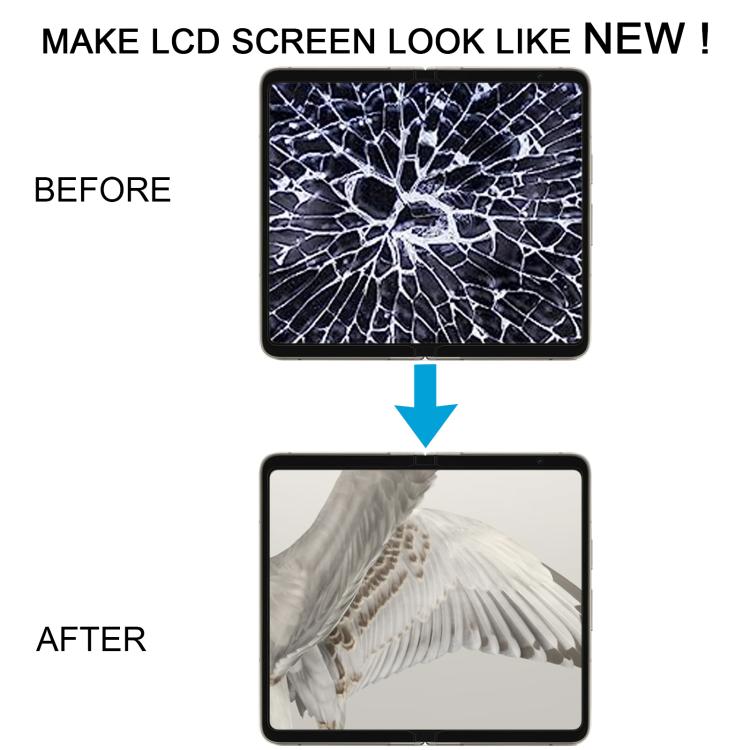 Schermo LCD principale originale con digitalizzatore e cornice per Google Pixel Fold G9FPL., For Google Pixel Fold(Original Main LCD)