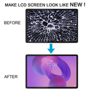 Schermo LCD con digitalizzatore completo per Lenovo Idea Tab Pro TB373FU TB373ZC ZAE40142GR, For Lenovo Idea Tab Pro