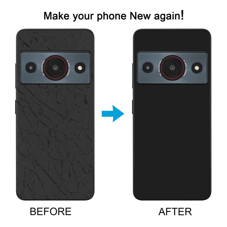 Cover posteriore in vetro con copriobiettivo per fotocamera per ZTE A75 Pro / Telstra TElite 5G., For ZTE A75 Pro / Telstra T-Elite 5G