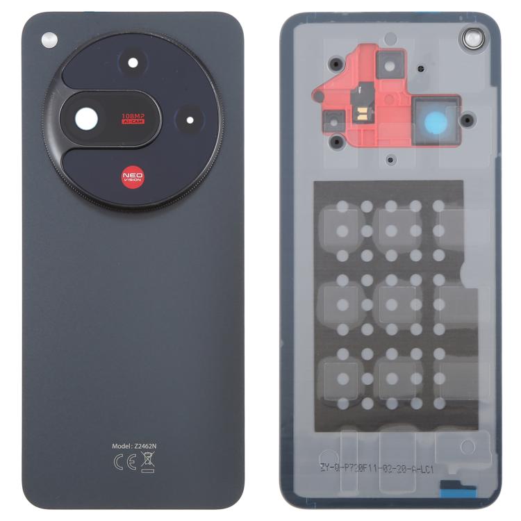 Cover posteriore in plastica con copriobiettivo per ZTE nubia Focus 2 Z2462N., For ZTE nubia Focus 2