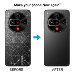 Cover posteriore in plastica con copriobiettivo per ZTE nubia Focus 2 Z2462N., For ZTE nubia Focus 2