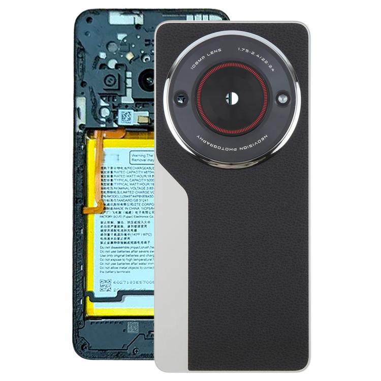 Cover posteriore in vetro con copriobiettivo per ZTE Nubia Focus 4G., For ZTE nubia Focus 4G