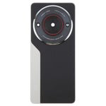 Cover posteriore in vetro con copriobiettivo per ZTE Nubia Focus 4G., For ZTE nubia Focus 4G