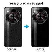 Cover posteriore in vetro con copriobiettivo per ZTE Nubia Focus 4G., For ZTE nubia Focus 4G