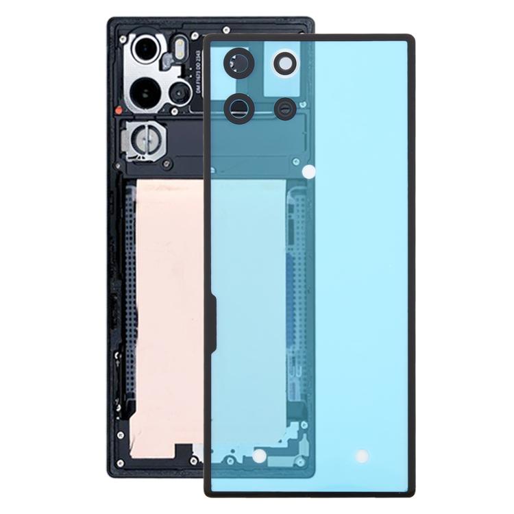 Cover posteriore in vetro originale con copriobiettivo della fotocamera per ZTE nubia RedMagic 10 Pro., For ZTE nubia RedMagic 10 Pro(Original)
