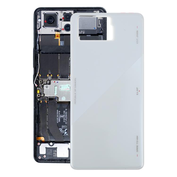Cover posteriore in vetro originale con adesivo per batteria Asus ROG Phone 8 AI2401., For Asus ROG Phone 8(Original)