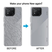 Cover posteriore in vetro originale con adesivo per batteria Asus ROG Phone 8 AI2401., For Asus ROG Phone 8(Original)