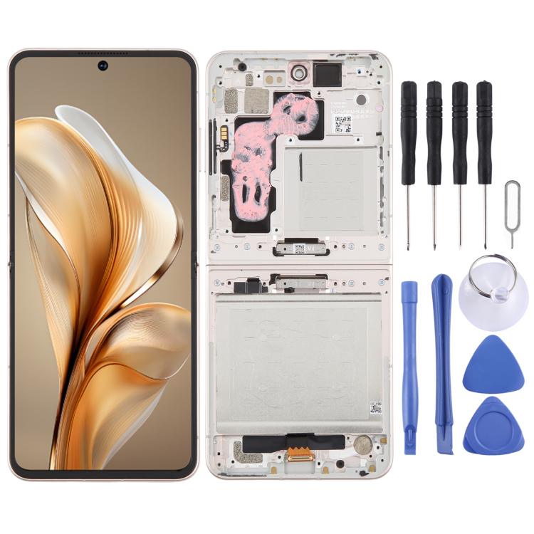 Schermo OLED LCD originale con digitalizzatore e cornice per ZTE Nubia Flip, completo di digitalizzatore e cornice., For ZTE nubia Flip(Original)