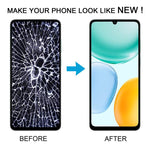 Schermo LCD con digitalizzatore completo per Honor X5c Plus, For Honor X5c Plus