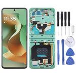 Schermo LCD digitalizzatore completo con cornice per Motorola Razr 60 originale., For Motorola Razr 60(Original)