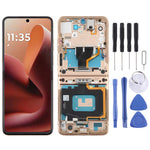 Schermo LCD digitalizzatore completo con cornice per Motorola Razr 60 Ultra / Razr Ultra 2025., For Motorola Razr 60 Ultra(Original)