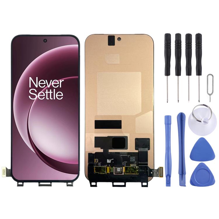 Schermo LCD digitalizzatore completo originale con lettore di impronte digitali a ultrasuoni per OnePlus 15 CPH2745 CPH2747 PLK110., For OnePlus 15(Original)
