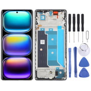 Schermo LCD digitalizzatore originale AMOLED X6880 completo di cornice per Infinix Hot 50 Pro+ 4G X6880, con digitalizzatore e cornice., For Infinix Hot 50 Pro+ 4G(Original)