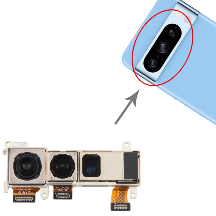 Per la fotocamera posteriore originale di Google Pixel 8 Pro, For Google Pixel 8 Pro (Original)