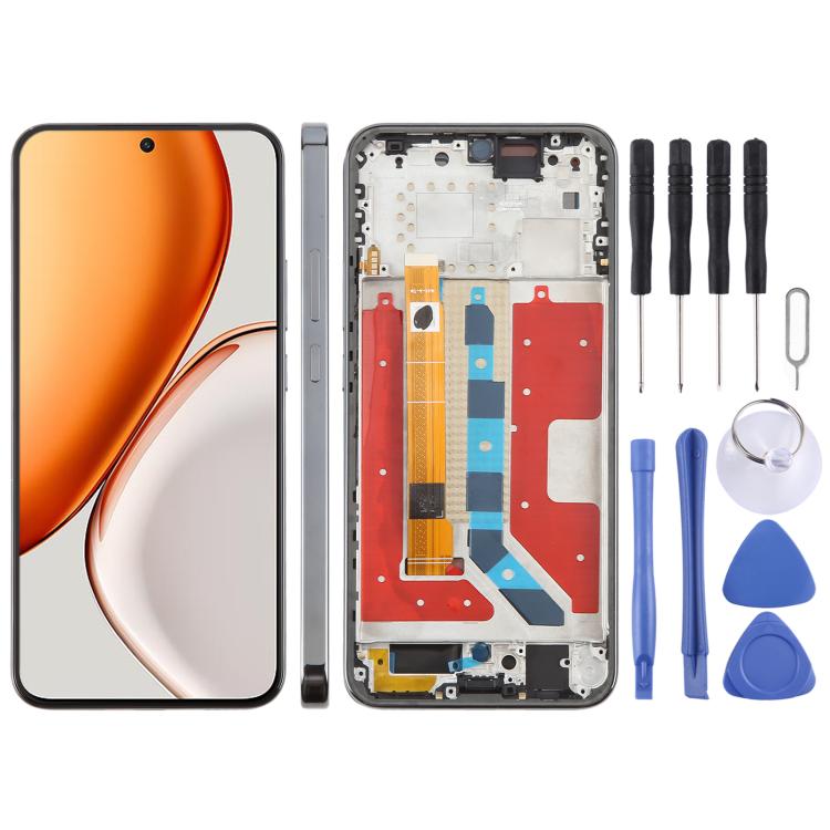 Schermo LCD digitalizzatore originale completo con cornice per Honor X9d, For Honor X9d(Original)