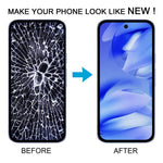 Schermo LCD OLED originale con digitalizzatore e cornice, completo di cornice, per Google Pixel 9a GXQ96 GTF7P G3Y12., For Google Pixel 9a(Original)