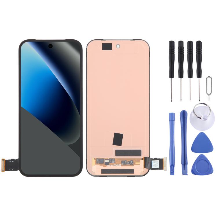 Schermo LCD originale con digitalizzatore completo per Google Pixel 10a GE1GQ GV0BP G4H7L, For Google Pixel 10a(Original)