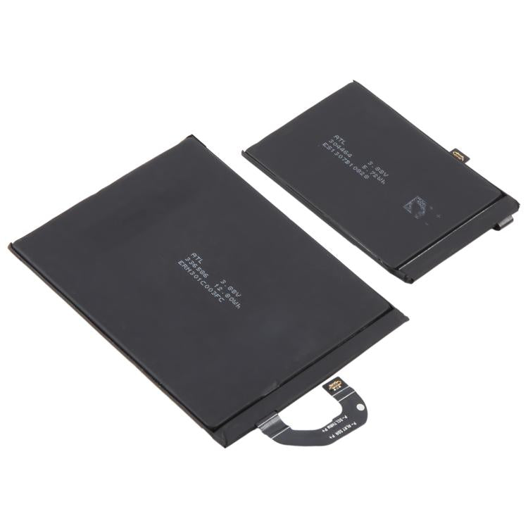 Batteria agli ioni di litio da 1489 mAh per Google Pixel Fold G9FPL GPDX1 / 3332 mAh per GT6SS (1 coppia), For Google Pixel Fold