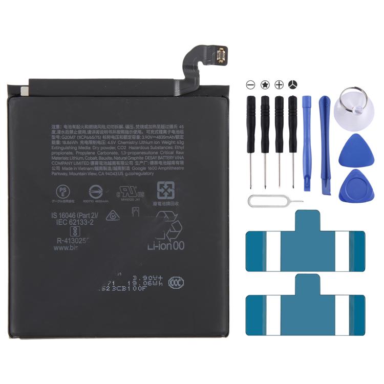 Batteria agli ioni di litio da 4835 mAh per Google Pixel 10 G20M7., For Google Pixel 10