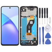 Schermo LCD digitalizzatore completo con cornice per Infinix Smart 10 X6725., For Infinix Smart 10(Original)