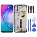 Schermo TFT LCD con digitalizzatore e cornice per Tecno Camon 15 Air CD6 CD6S., For Tecno Camon 15 Air