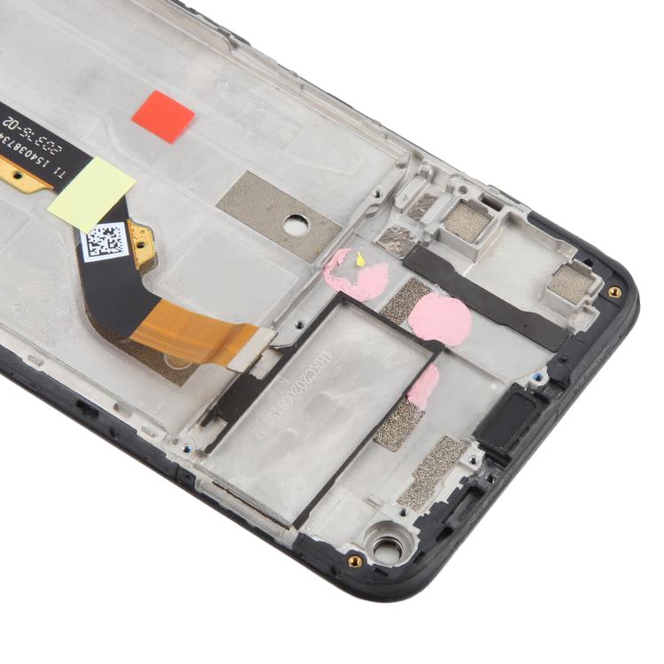 Schermo TFT LCD con digitalizzatore e cornice per Tecno Camon 15 Air CD6 CD6S., For Tecno Camon 15 Air