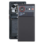 Cover posteriore in plastica con copriobiettivo per fotocamera per ZTE nubia Z80 Ultra NX741J., For ZTE nubia Z80 Ultra