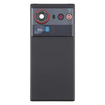 Cover posteriore in plastica con copriobiettivo per fotocamera per ZTE nubia Z80 Ultra NX741J., For ZTE nubia Z80 Ultra