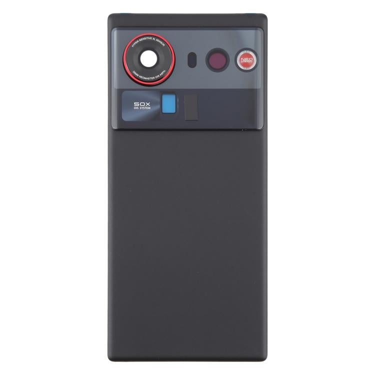 Cover posteriore in plastica con copriobiettivo per fotocamera per ZTE nubia Z80 Ultra NX741J., For ZTE nubia Z80 Ultra