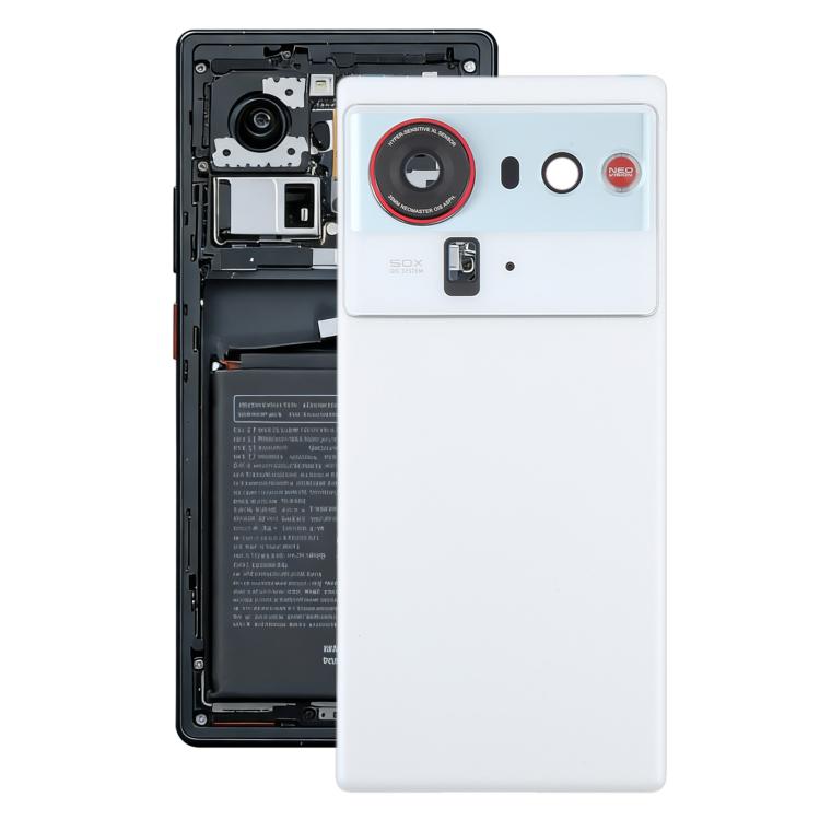 Cover posteriore in plastica con copriobiettivo per fotocamera per ZTE nubia Z80 Ultra NX741J., For ZTE nubia Z80 Ultra