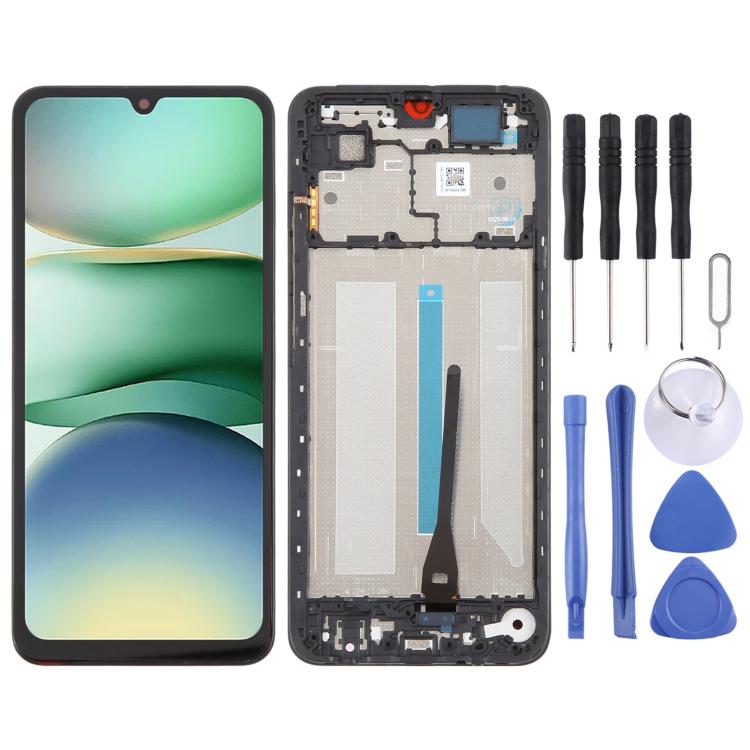 Schermo LCD digitalizzatore completo con cornice per Xiaomi Redmi A5 4G versione UE, For Xiaomi Redmi A5 4G EU Version(Original)