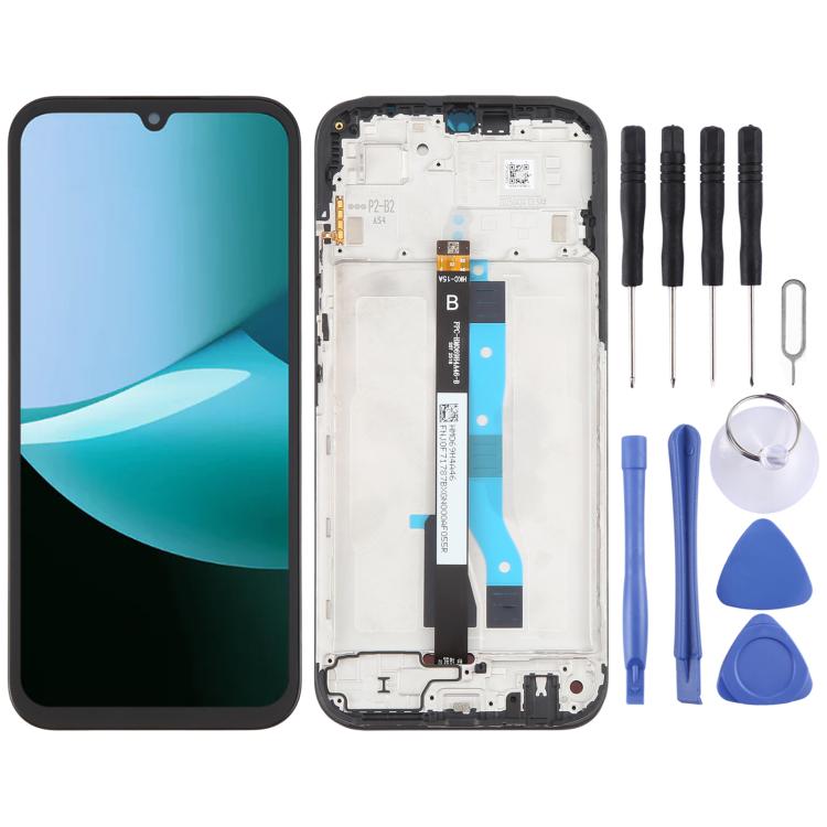 Schermo LCD digitalizzatore completo con cornice per Xiaomi Redmi 15C 4G versione UE, For Xiaomi Redmi 15C 4G EU Version(Original)