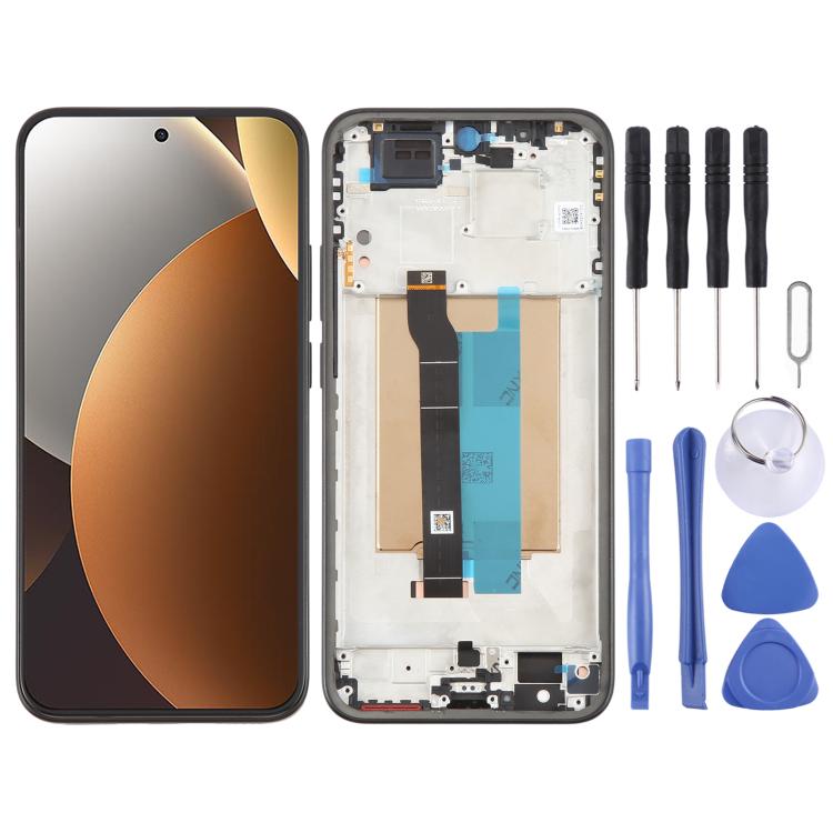 Schermo LCD originale con digitalizzatore e cornice per Xiaomi Redmi Note 15 Pro 5G., For Xiaomi Redmi Note 15 Pro 5G(Original)