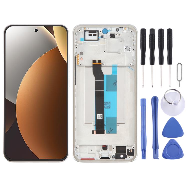 Schermo LCD originale con digitalizzatore e cornice per Xiaomi Redmi Note 15 Pro 5G., For Xiaomi Redmi Note 15 Pro 5G(Original)