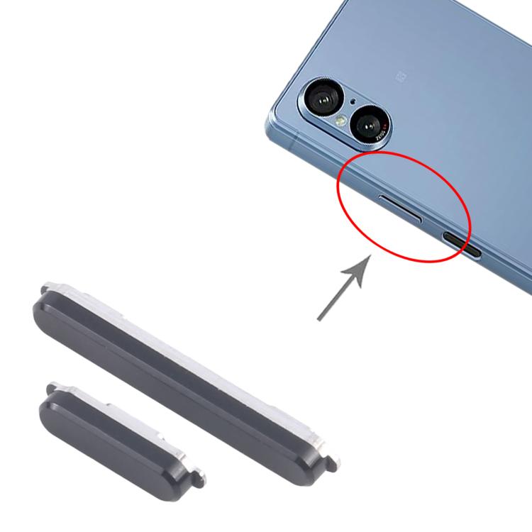 Pulsante di accensione e pulsante di controllo del volume per Sony Xperia 5 V, For Sony Xperia 5 V