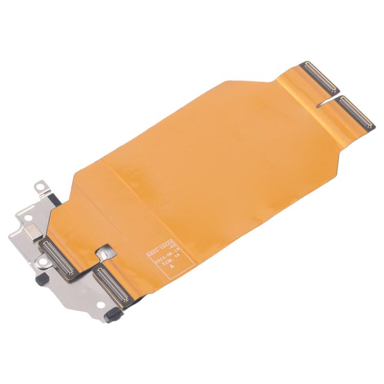 Cavo flessibile con connettore per scheda madre originale Google Pixel 9 e piastra di ferro, For Google Pixel 9(Original with Iron Sheet)