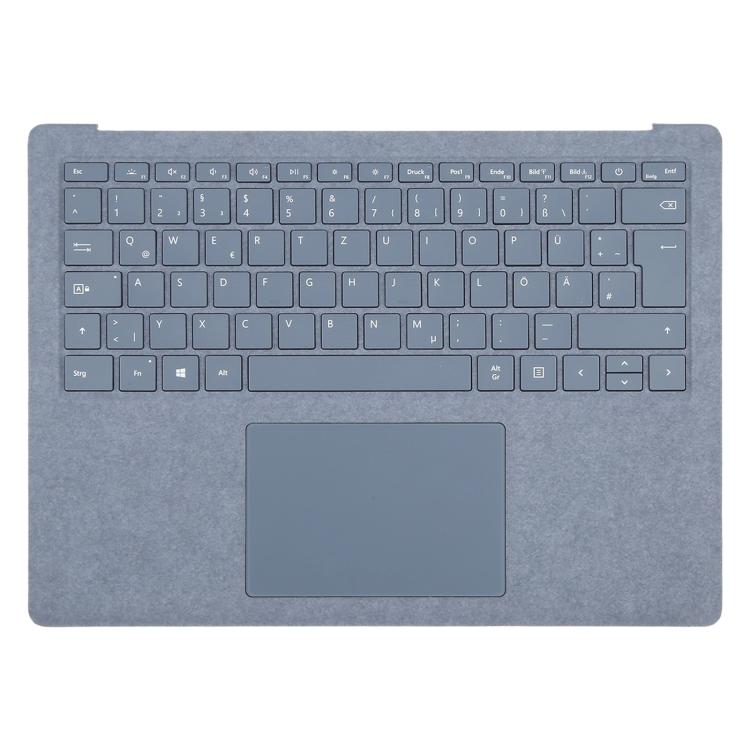 Tastiera in tedesco (UK) con connettore C Shell / touchpad per Microsoft Surface Laptop 4 da 13,5 pollici., For Microsoft Surface Laptop 4 13.5 inch