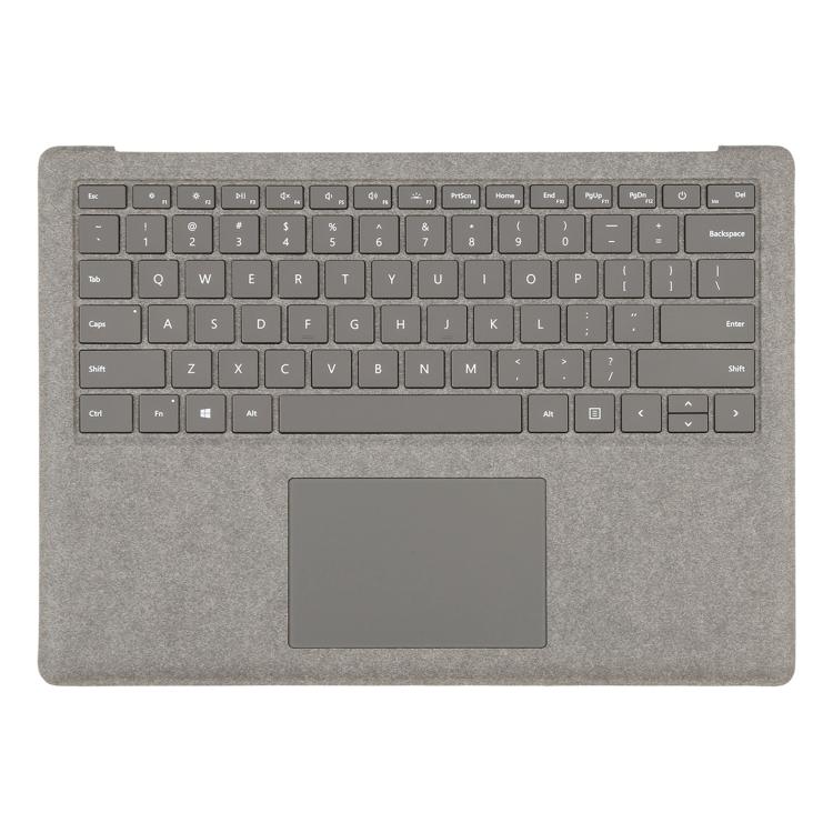 Tastiera US con connettore C e touchpad per Microsoft Surface Laptop 1/2., For Microsoft Surface Laptop 1 / 2(Dark Gray)
