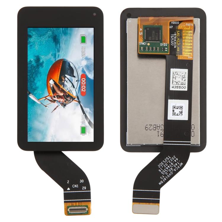 Schermo LCD e digitalizzatore originali per GoPro MAX 2 - Gruppo completo, For GoPro MAX2(Original)