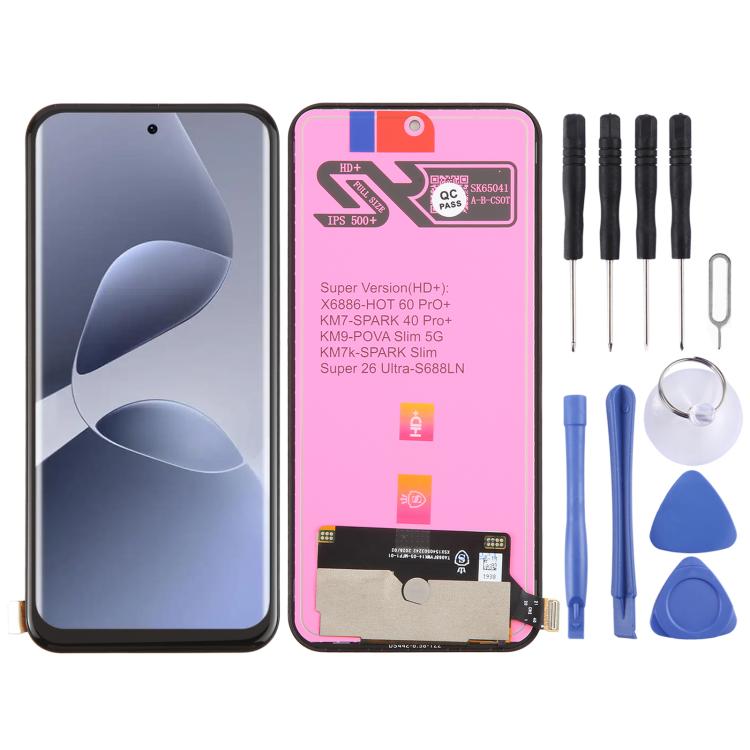 Schermata LCD TFT con digitalizzatore per Infinix Hot 60 Pro+ 4G X6886 - Assemblaggio completo, For Infinix Hot 60 Pro+ 4G(TFT)
