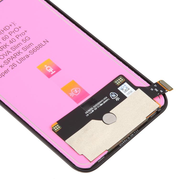 Schermata LCD TFT con digitalizzatore per Infinix Hot 60 Pro+ 4G X6886 - Assemblaggio completo, For Infinix Hot 60 Pro+ 4G(TFT)